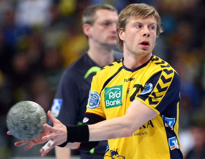 Guðjón Valur Sigurðsson lék mjög vel í kvöld.