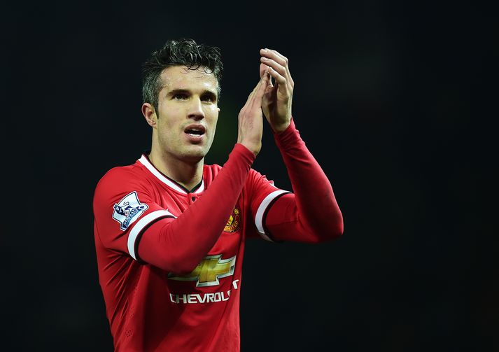 Van Persie þakkar stuðningsmönnum United fyrir stuðninginn á miðvikudag.