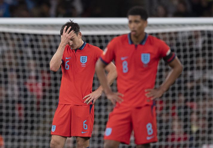 Harry Maguire er í tilvistarkreppu.