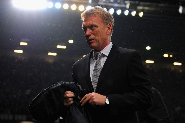 David Moyes í leiknum gegn Leverkusen