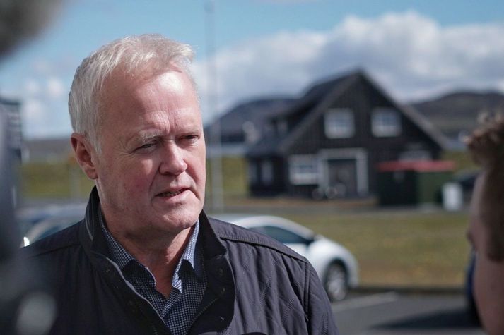 Fannar Jónasson var bæjarstjóri Grindavíkur lengi vel.