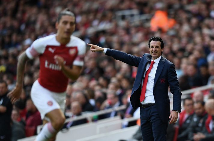 Unai Emery, knattspyrnustjóri Arsenal.