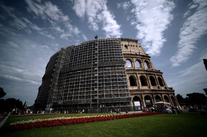 Colosseum í Róm.