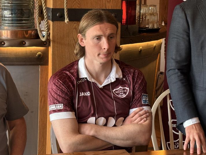 Jón Daði samdi við uppeldisfélagið frekar en önnur lið. 