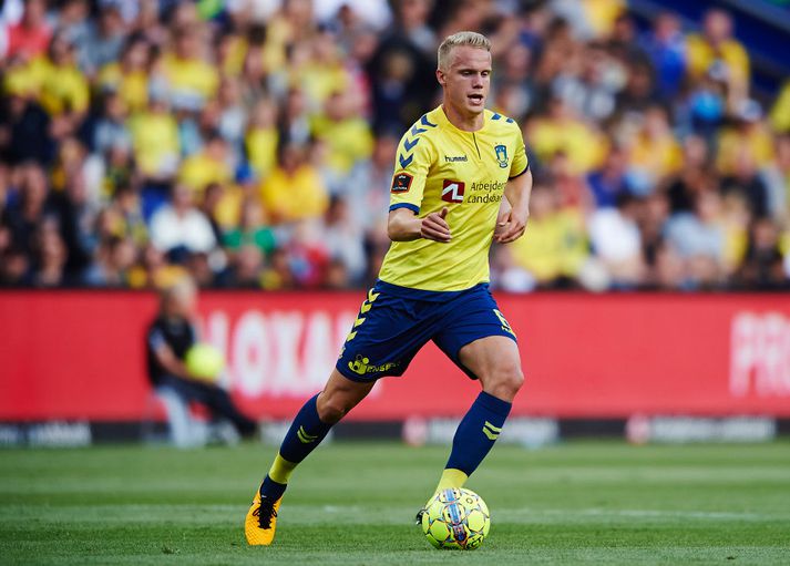 Hjörtur Hermannsson í leik með Bröndby.