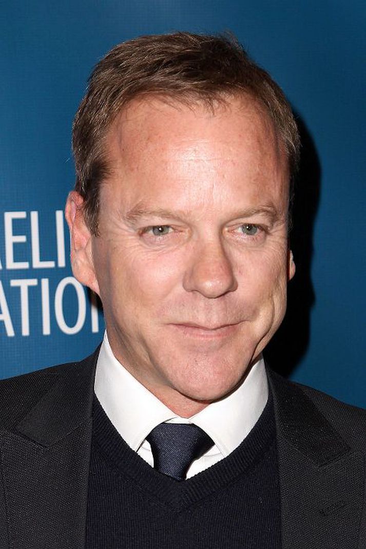 maður ársins Kiefer Sutherland hefur verið valinn maður ársins hjá Harvard.nordicphotos/getty
