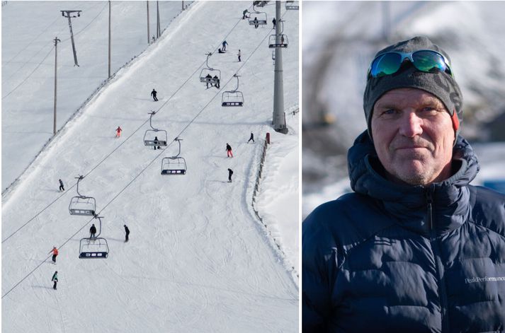 Stefnt er á að opna skíðasvæðið í Bláfjöllum fyrir jól. 