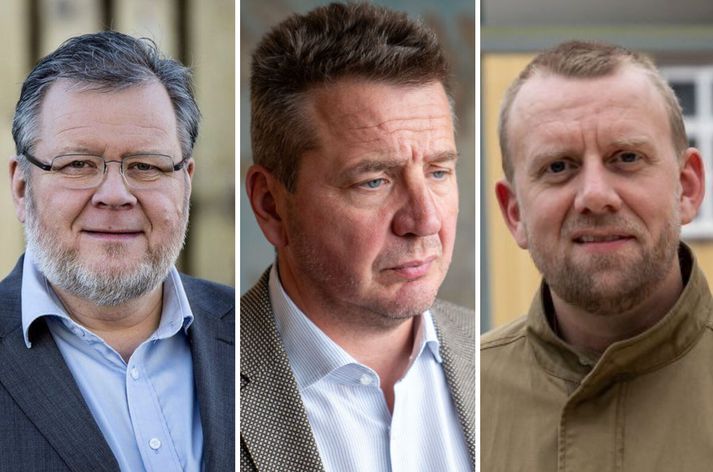 Össur Skarphéðinsson líkir viðtali Helga Seljan við Guðlaug Þór Þórðarson, um aðildarumsókn Íslands að ESB, við rassskellingu.