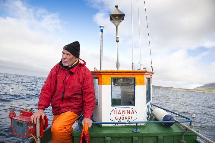 Fyrirkomulag strandveiða hefur lítið breyst frá árinu 2009. Meiri afli hefur farið inn í kerfið en tekjur sjómanna hins
vegar minnkað á sama tíma. Hilmar Thorarensen gerir út frá Gjögri í Árneshreppi á Ströndum