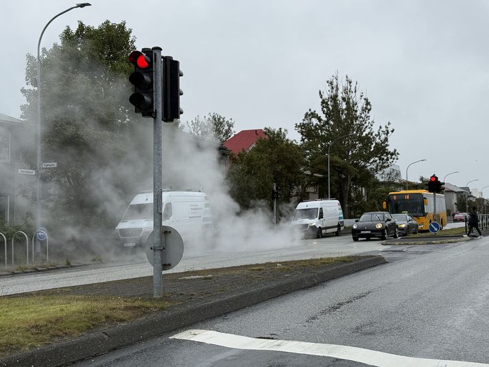 Veitur að verkum.