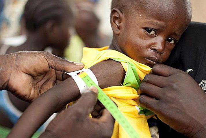 Njóta góðs af framlögum Hundruð þúsunda barna eiga nú um sárt að binda á Sahel-svæðinu í Afríku. Íslendingar hafa látið tólf milljónir króna af hendi rakna þeim til aðstoðar. 
Mynd/unicef