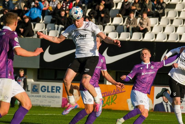Sigurður Bjartu skoraði tvö í kvöld.