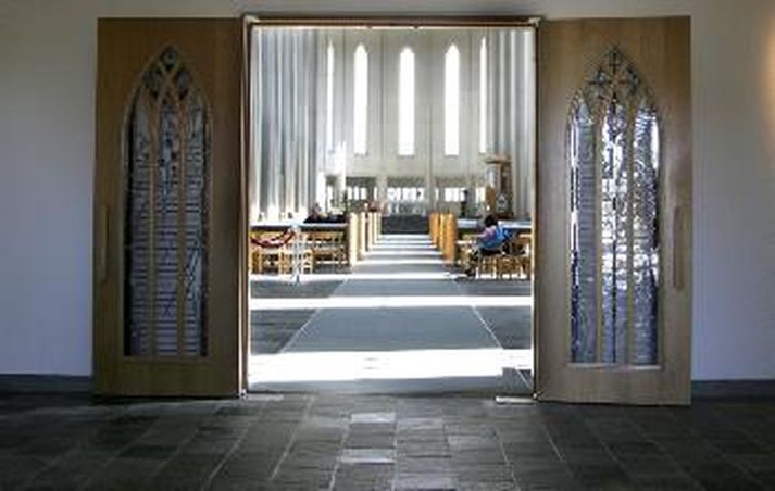 Hallgrímskirkja. 