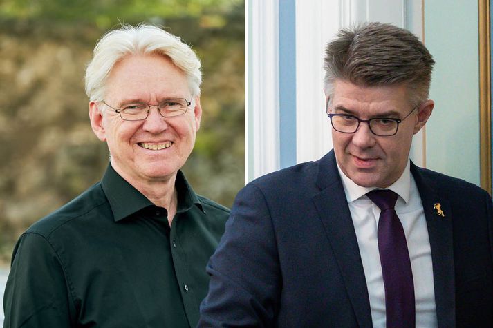 Ólafur Þór Ævarsson og Gunnar Bragi Sveinsson.