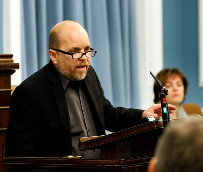 Þór Saari var harðorður á Alþingi í dag. 