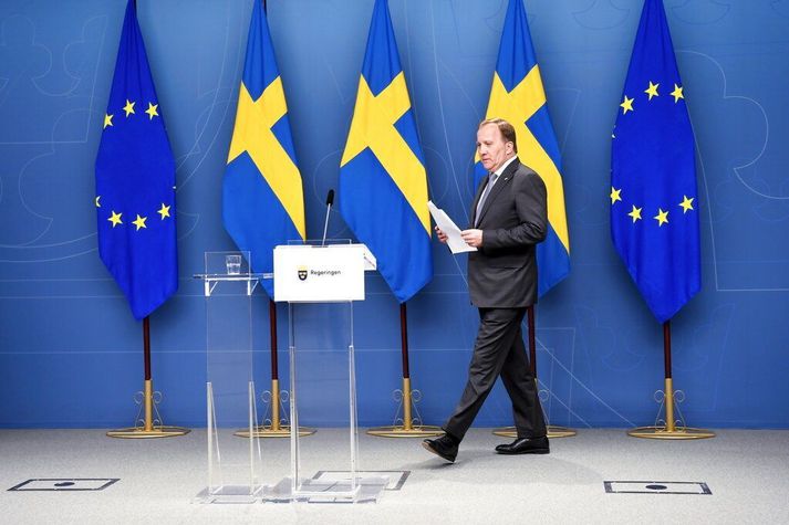 Stefan Löfven hefur verið forsætisráðherra Svíþjóðar frá 2014.