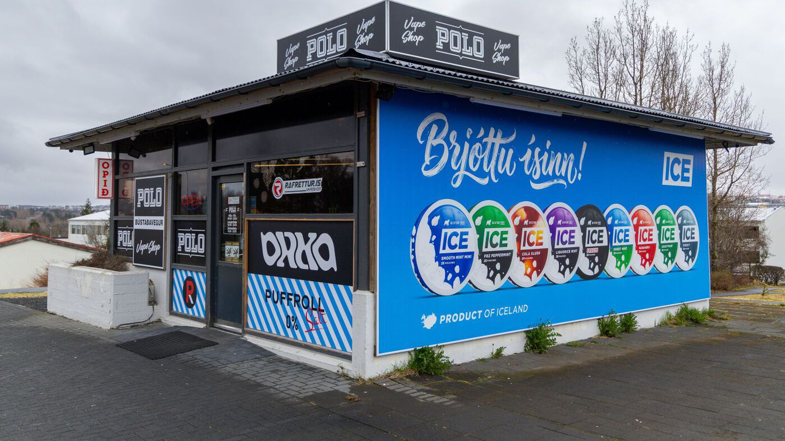 Sektað vegna aug­lýsinga fyrir „nikótín­púða­jóla­daga­tal“