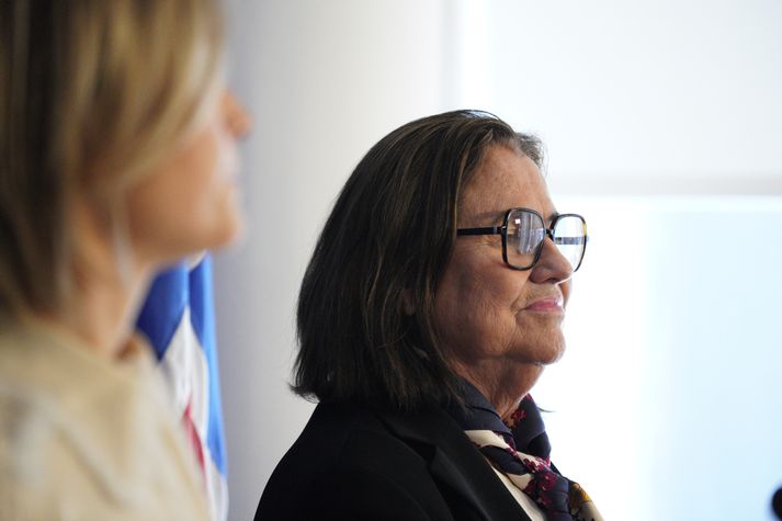 Inga Sæland heilbrigðisráðherra kynnti nýja framkvæmdaáætlun um uppbyggingu hjúkrunarrýma.