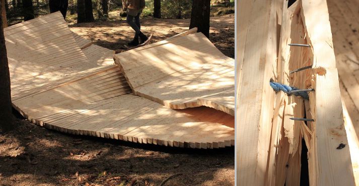 „Það hefur verið mjög erfitt að skemma þetta,“ segir Hulda Einarsdóttir.