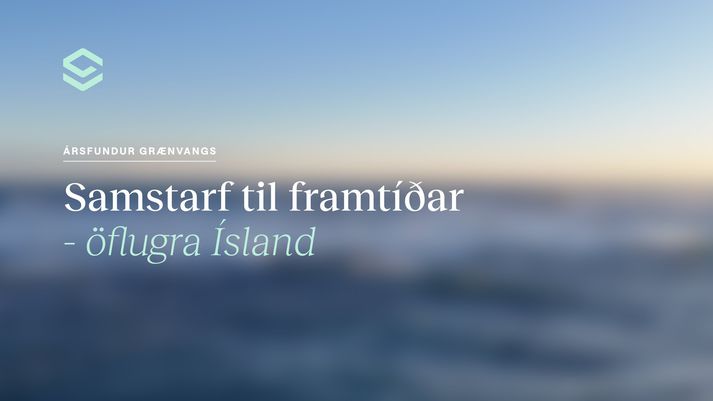Fundurinn hefst klukkan 14 og stendur til klukkan 16.