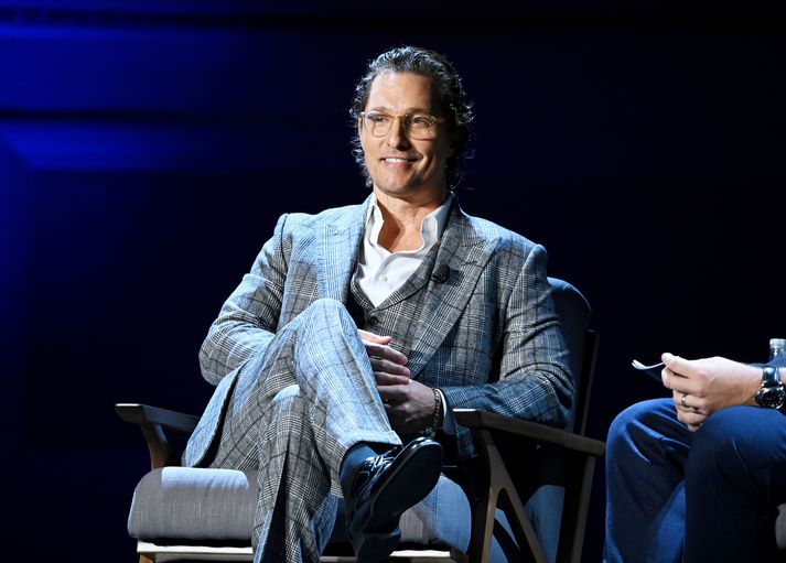 Matthew McConaughey reynir að finna jákvæðar hliðar á Covid.