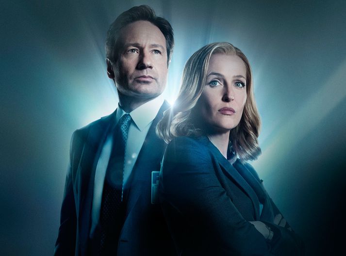 Fox Mulder og Dana Scully.