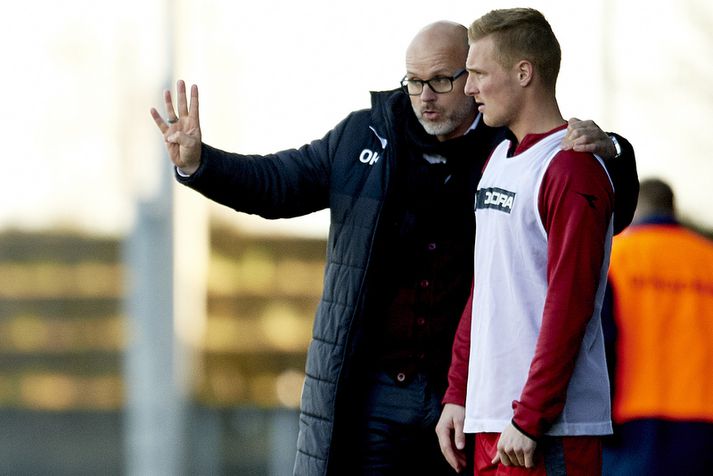 Ólafur Kristjánsson fékk Guðjón til Nordsjælland en þar gengu hlutirnir ekki upp fyrir framherjann.