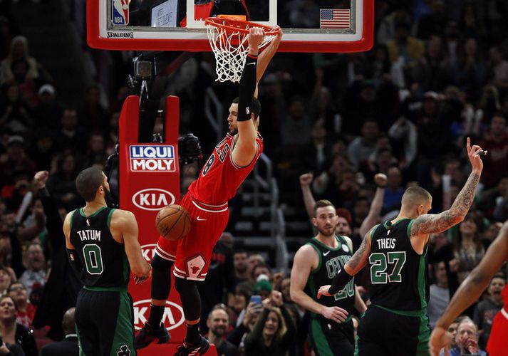 Zach LaVine væri skemmtileg viðbót við lið Los Angeles Lakers.