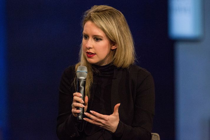 Elizabeth Holmes, stofnandi Theranos.