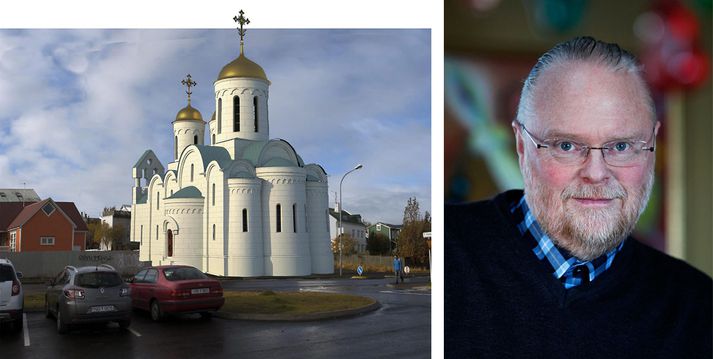 Daði Guðbjörnsson, listamaður, er ósáttur við fyrirhugaða byggingu rússnesku rétttrúnaðarkirkjunnar.