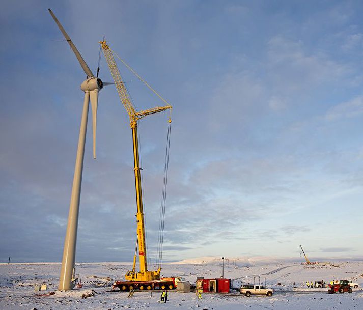 við Búrfell Lagaóvissa nær ekki inn á borð Landsvirkjunar sem alltaf hefur gert ráð fyrir að vindorkukostir yrðu metnir.