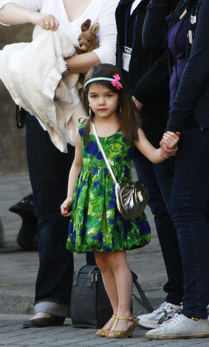 Suri Cruise ætlar sér að feta í fótspor foreldranna og verða leikkona.