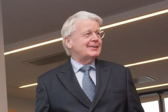 Ólafur Ragnar Grímsson tekur á móti forseta Slóvakíu.