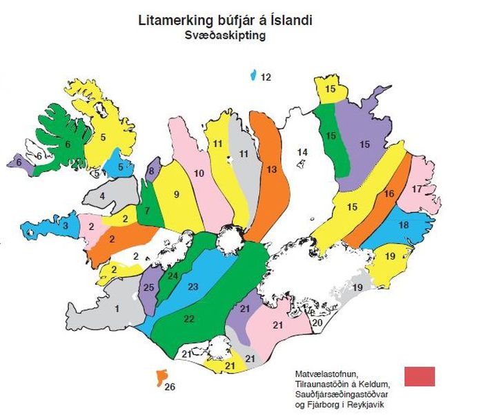 Hægt er að nálgast upplýsingar um varnarsvæði Íslands á vefnum mast.is.