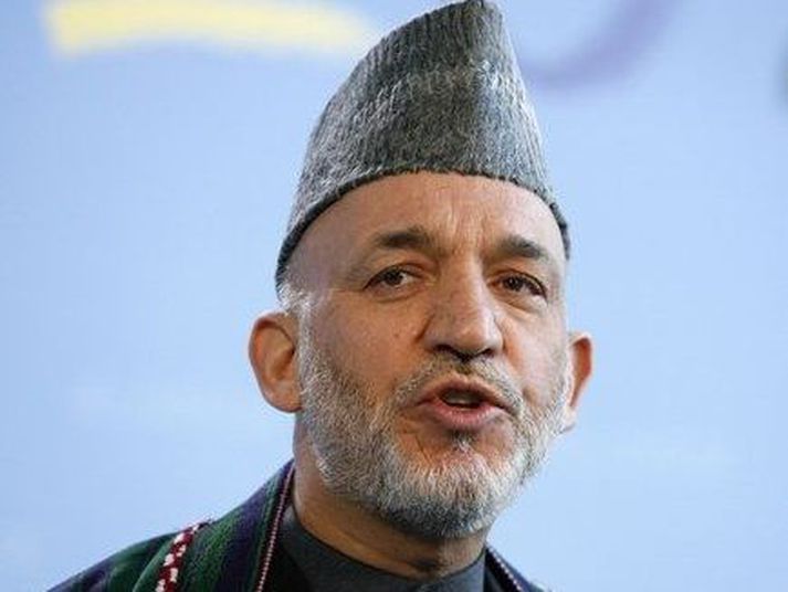 Hamid Karzai, forseti Afganistans.