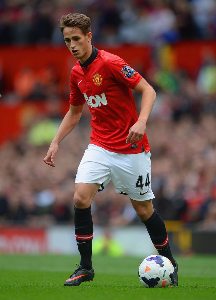 Adnan Januzaj í leik með United.