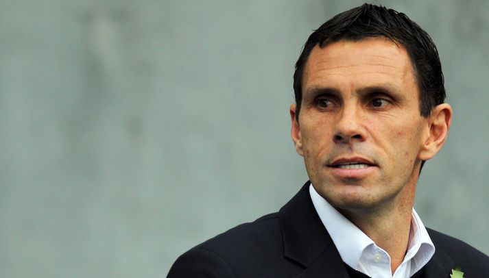 Gus Poyet, stjóri Brighton.