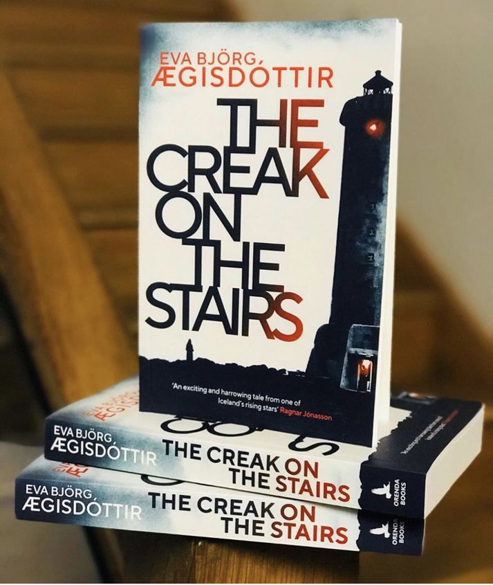 ‘The Creak On The Stairs’ is Eva Björg’s first novel. It was originally published in Icelandic last March, and is now being released in the UK.
