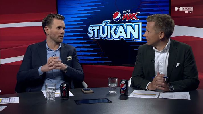 Davíð Þór og Atli Viðar fóru yfir síðustu leiki ásamt Gumma Ben í Pepsi Max stúkunni.