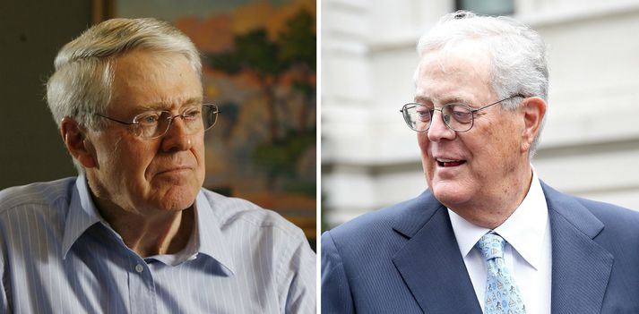 Charles og David Koch.