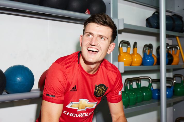 Maguire í búningi Man. Utd.