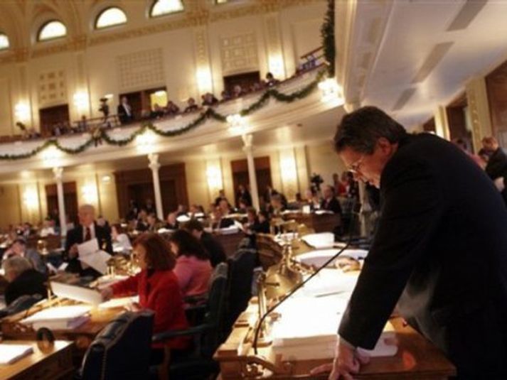 Frá ríkisþingi New Jersey.