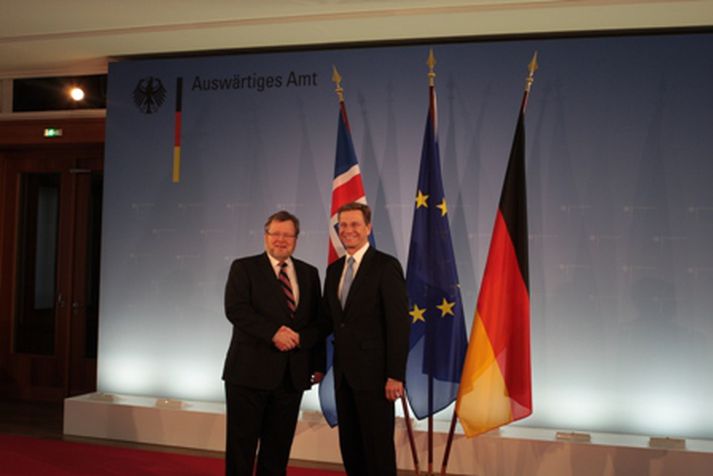 Össur ásamt Guido Westerwelle.