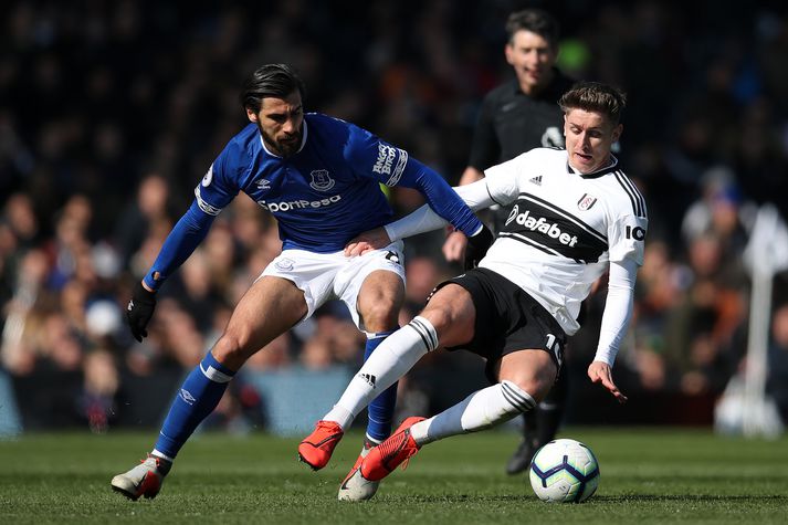 Gomes í leiknum gegn Fulham um helgina.