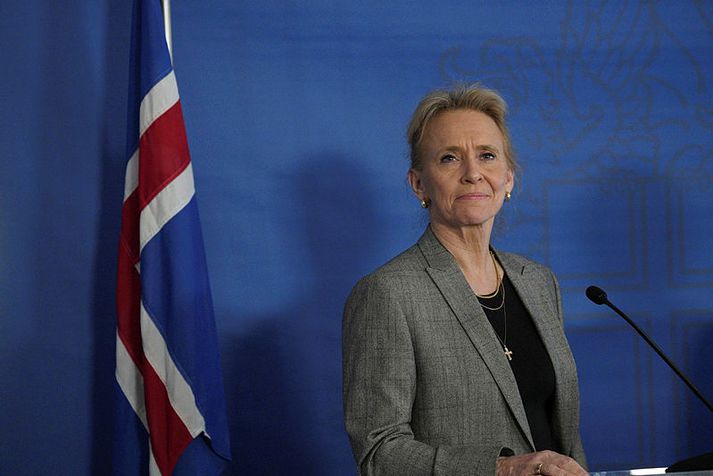 Þorgerður Katrín Gunnarsdóttir utanríkisráðherra.