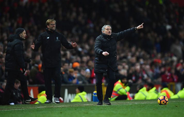 Mourinho og Klopp áttust við í gær