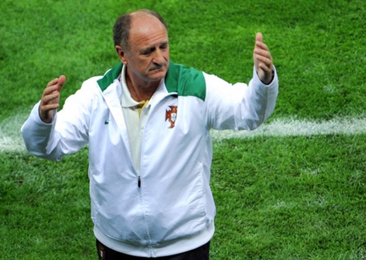 Luiz Felipe Scolari, verðandi knattspyrnustjóri Chelsea.