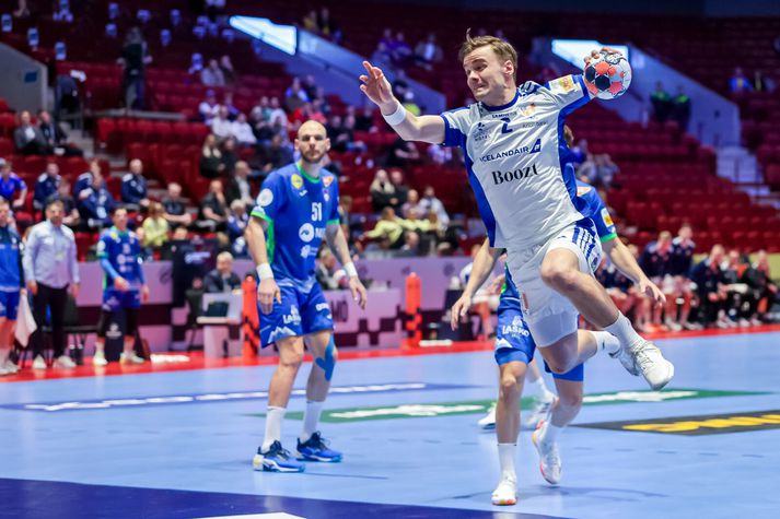 Strákarnir okkar spila á morgun upp á að komast í úrslitaleik EM í fyrsta sinn.