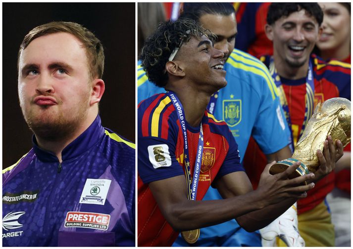 Luke Littler og Lamine Yamal eru báðir fæddir á árinu 2007 en hvor er betri íþróttamaður? Það fer auðvitað mikið eftir skilgreiningunni.