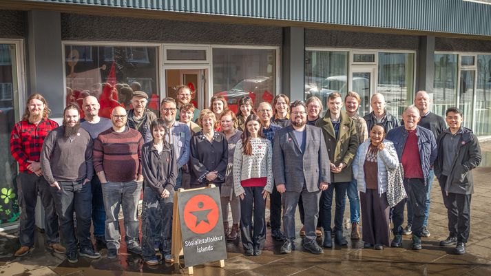 Þau skipa lista Sósíalistaflokksins í Reykjavík. 